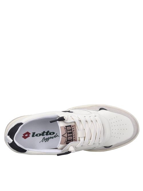 Sneakers in pelle e tessuto LOTTO LEGGENDA | 220326 1PL HOOP STARS RUB 2BIANCO-NERO